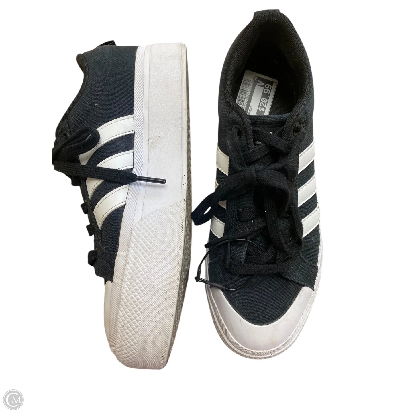 Shoes Sneakers By Adidas In Black, Size: 8.5