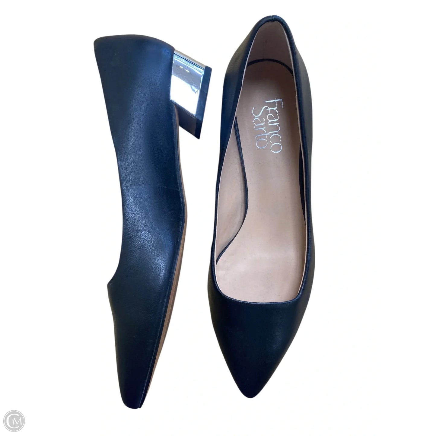 Shoes Heels Block By Franco Sarto In Black, Size: 7