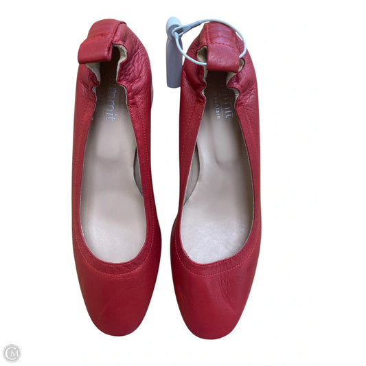 Shoes Heels Block By White Mountain In Red, Size: 8