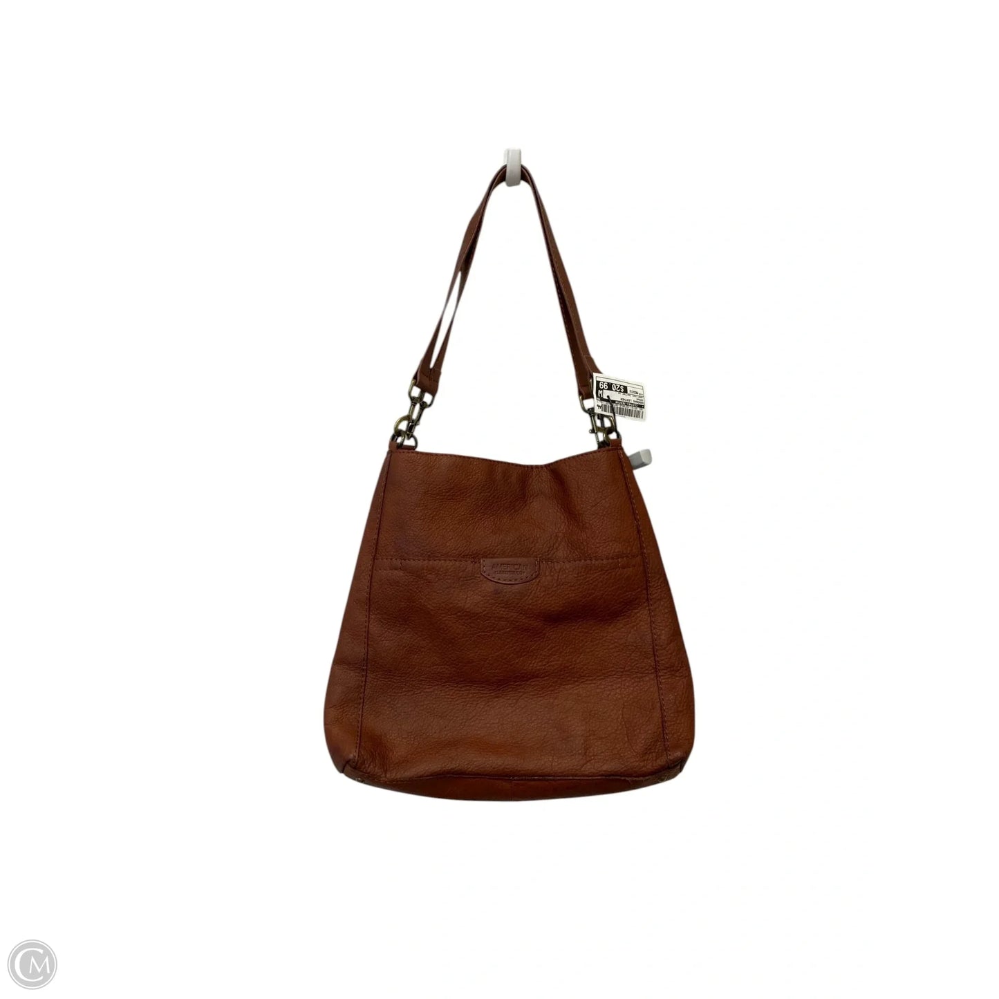 Handbag Leather By Clothes Mentor, Size: Medium