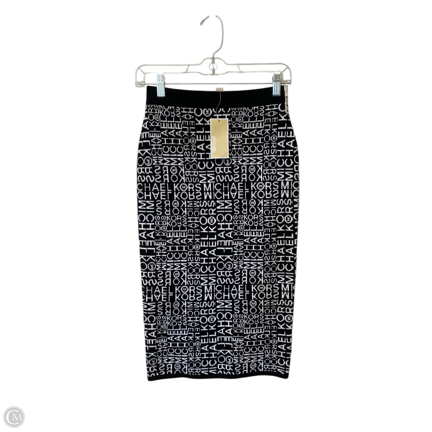 Skirt Midi By Michael By Michael Kors In Black, Size: Xs