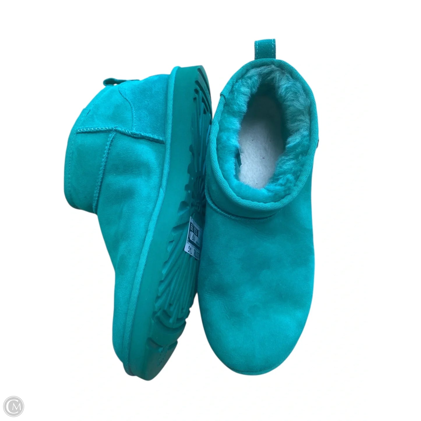 Boots Designer By Ugg In Green, Size: 11