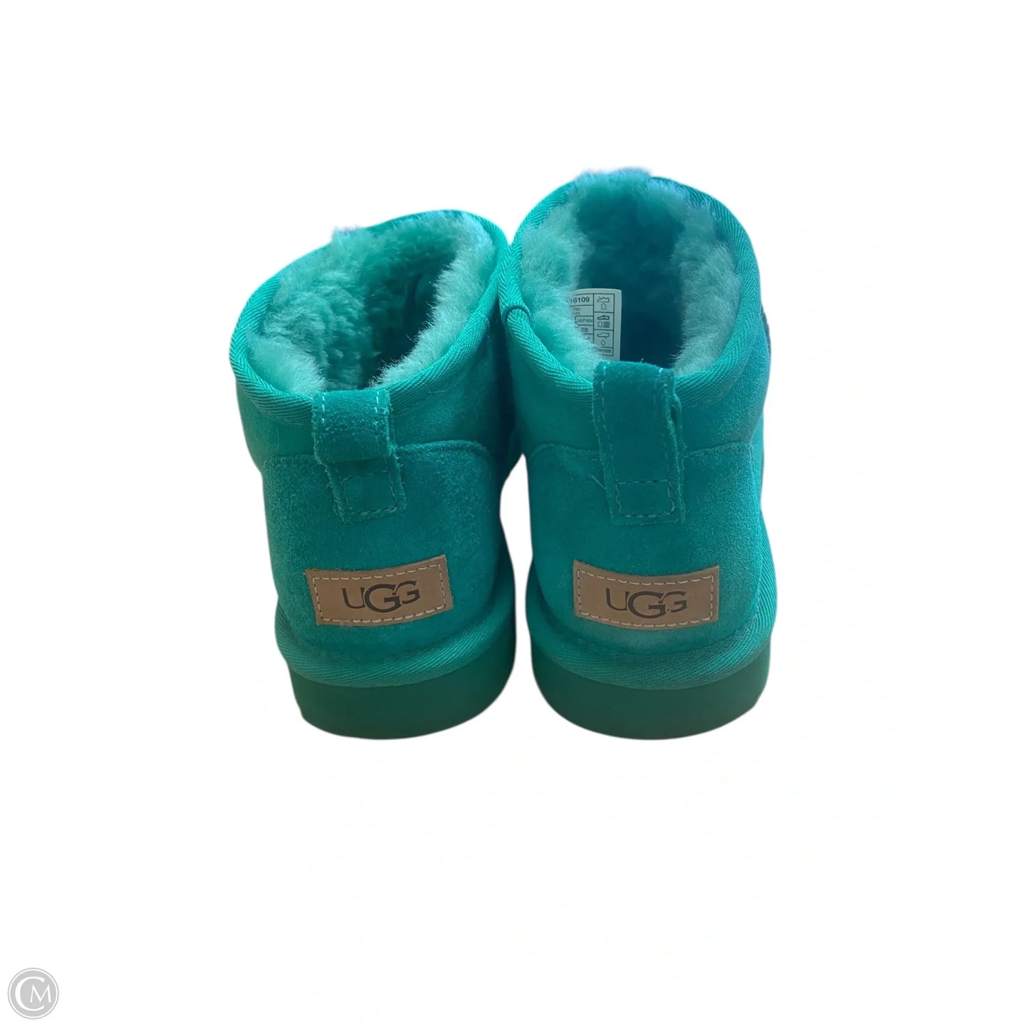 Boots Designer By Ugg In Green, Size: 11