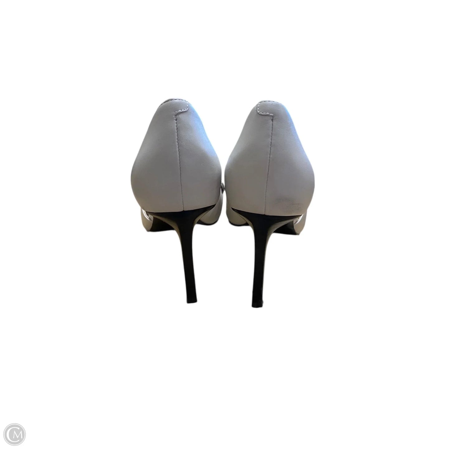 Shoes Designer By Karl Lagerfeld In Cream, Size: 9