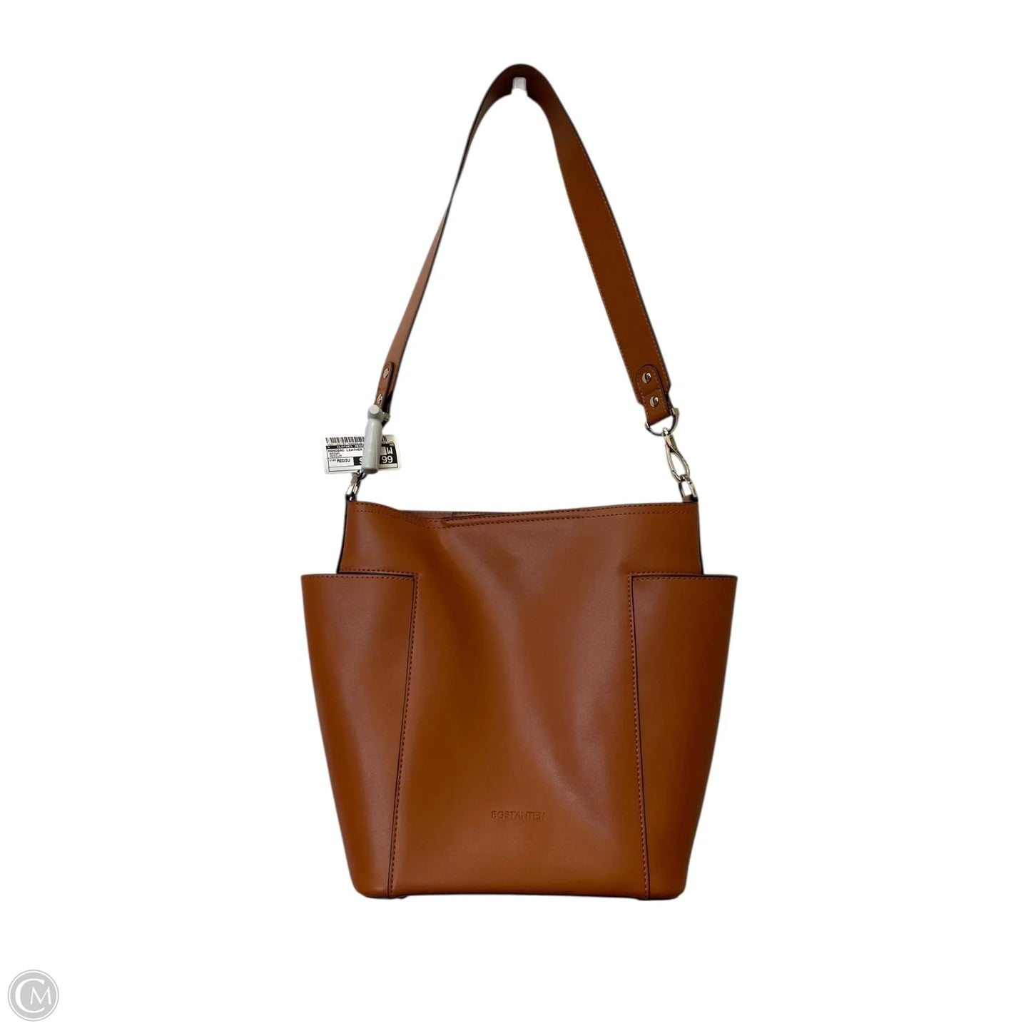 Handbag Leather By Clothes Mentor, Size: Medium