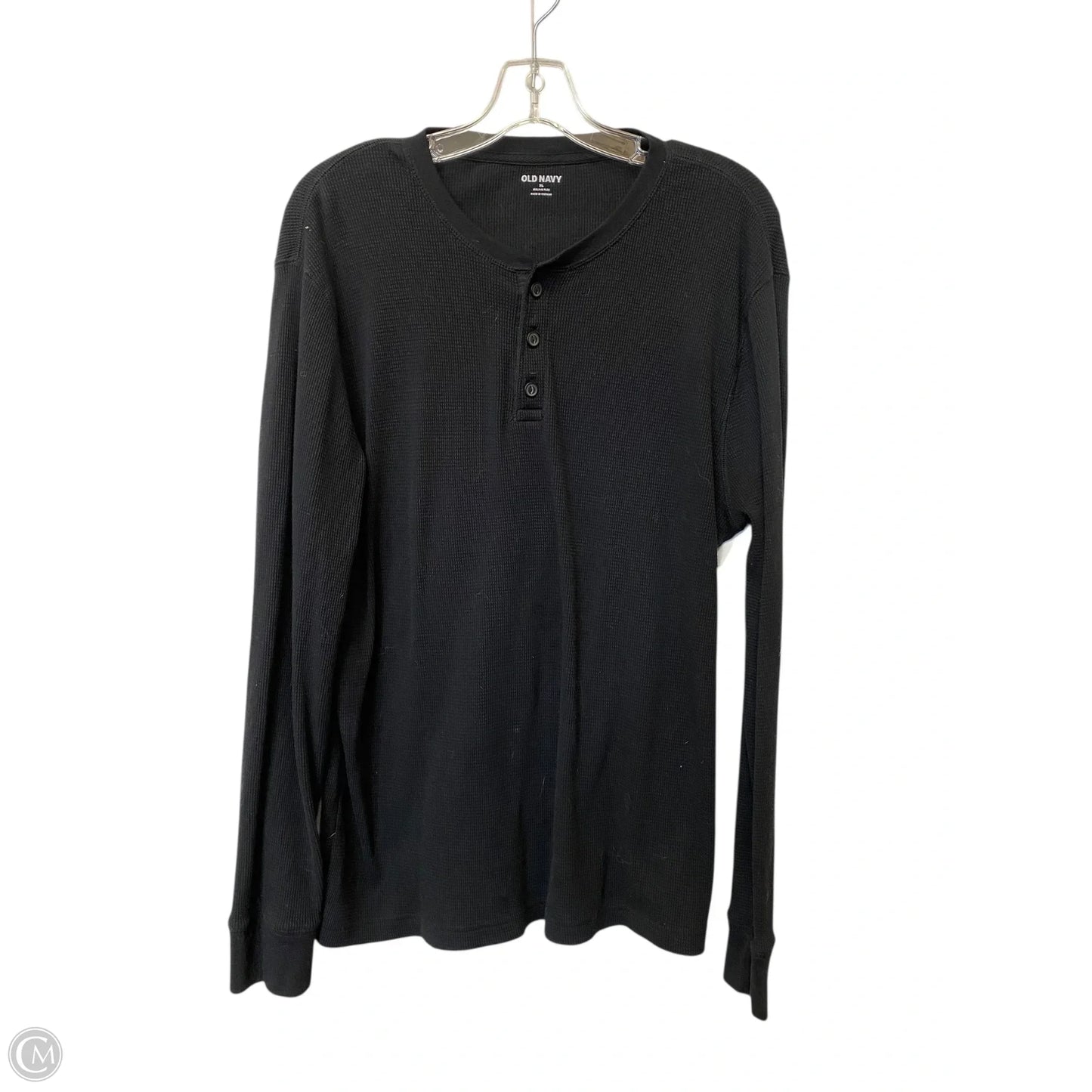 Top Long Sleeve Basic By Old Navy In Black, Size: Xl
