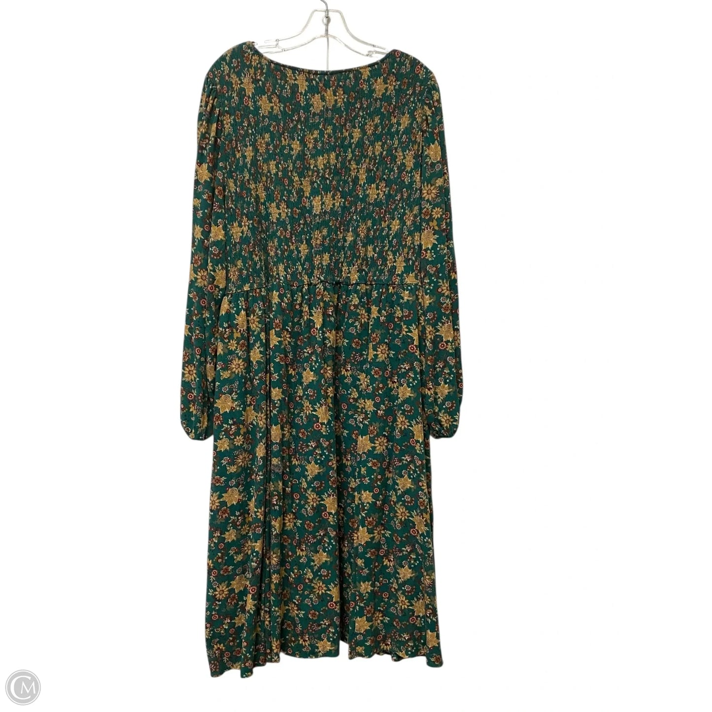 Dress Casual Midi By Torrid In Floral Print, Size: 3x