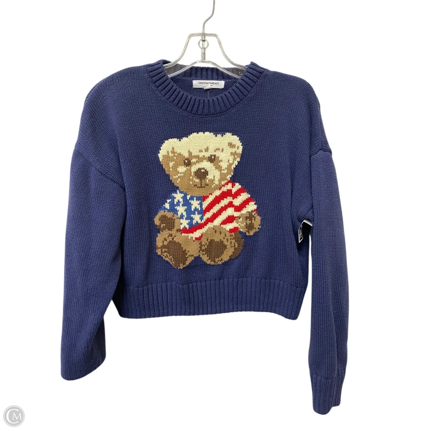 Sweater By Grayson Threads In Blue, Size: S