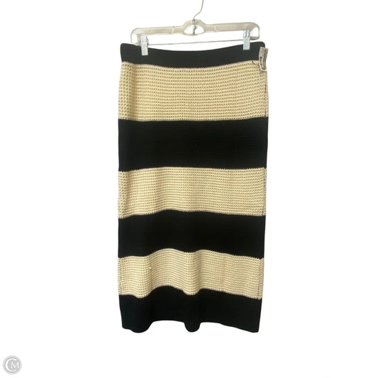Skirt Maxi By Cmf In Striped Pattern, Size: Xl