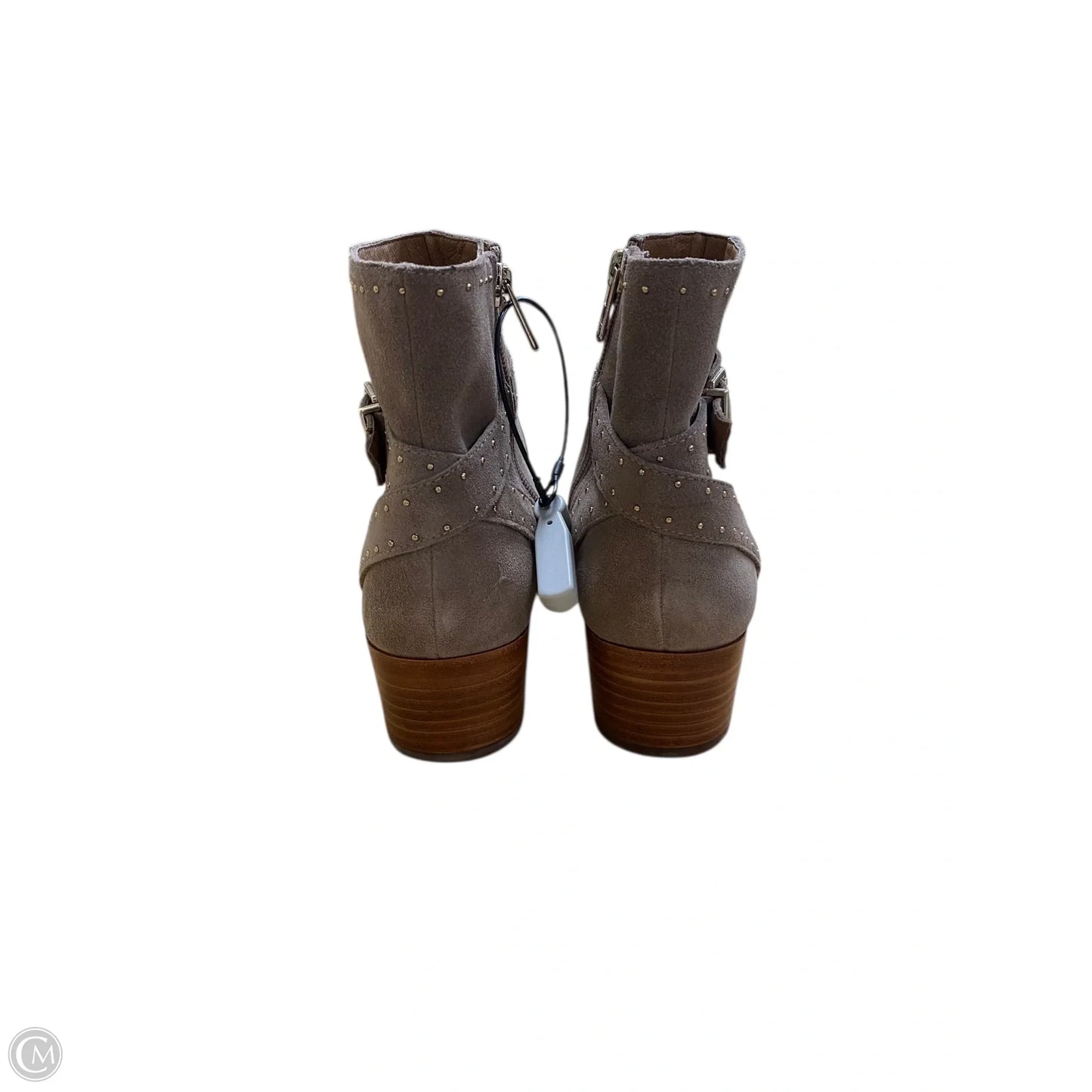 Boots Ankle Heels By Antonio Melani In Taupe, Size: 7.5