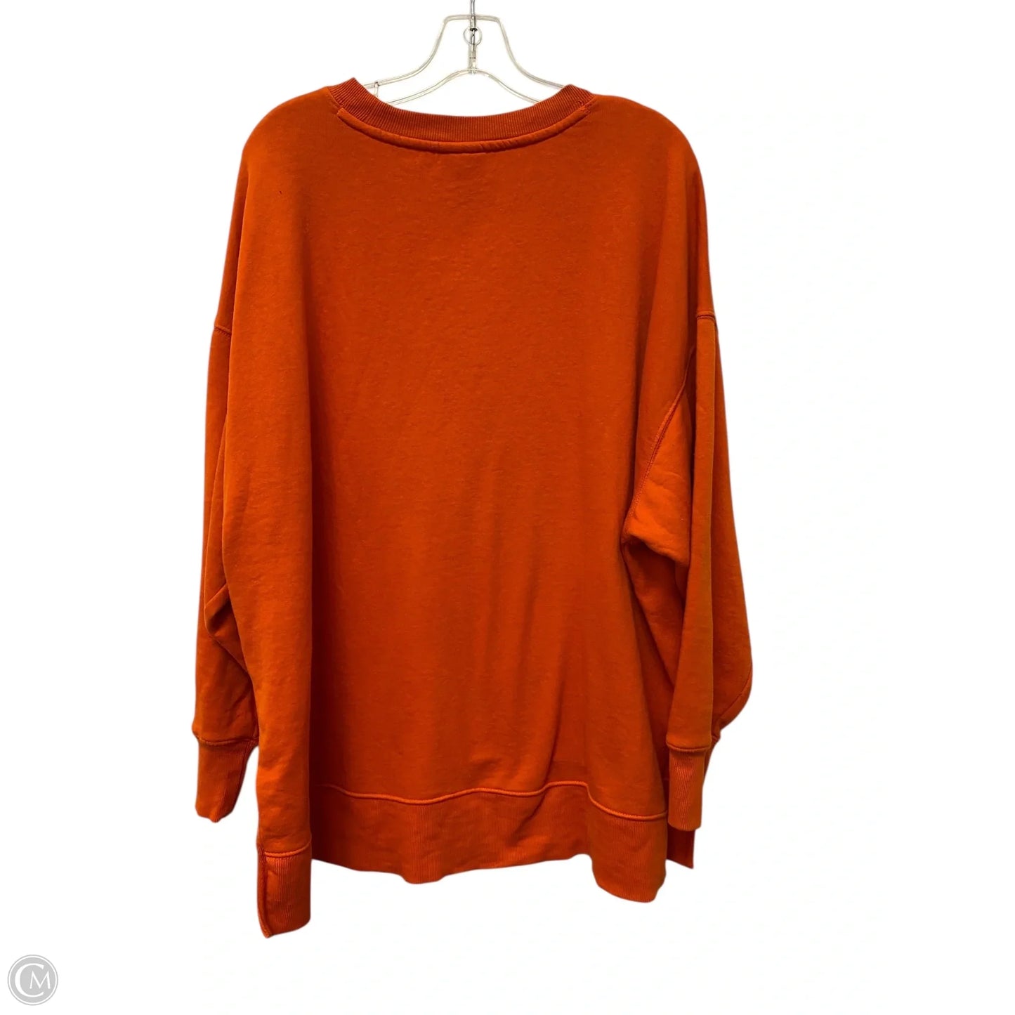 Sweatshirt Crewneck By Crown And Ivy In Orange, Size: Xl