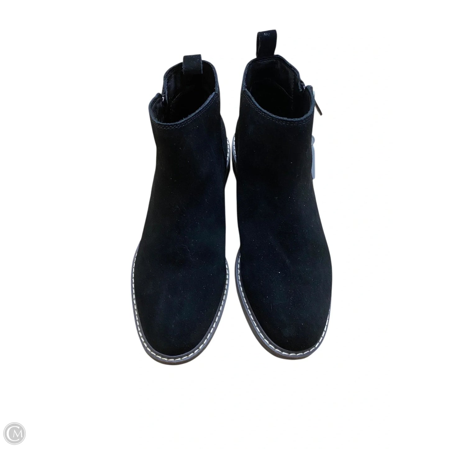 Boots Ankle Heels By Crown Vintage In Black, Size: 7