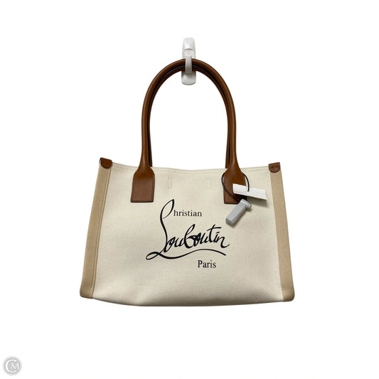 Handbag Luxury Designer By Christian Louboutin, Size: Medium