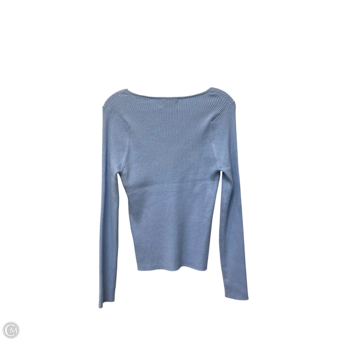 Top Long Sleeve By Old Navy In Blue, Size: L