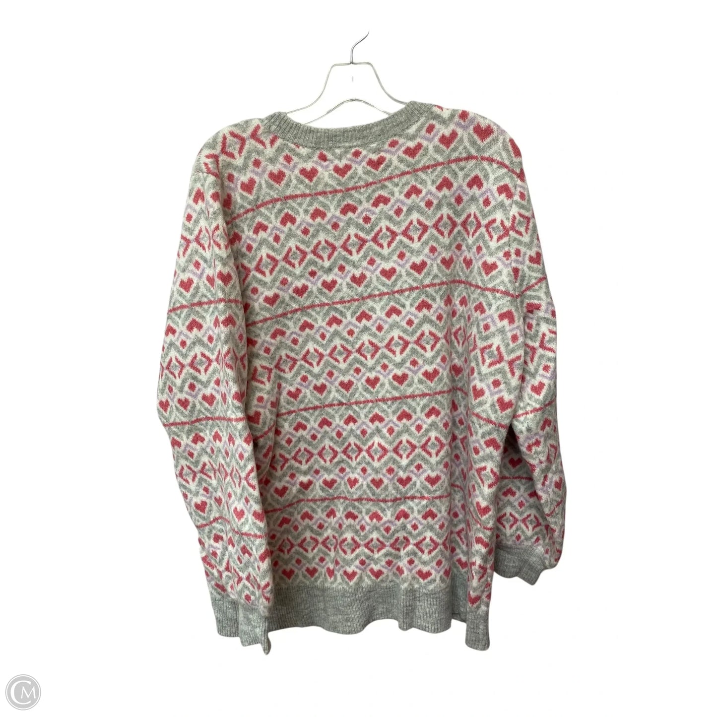 Sweater By Loft In Pink, Size: 16