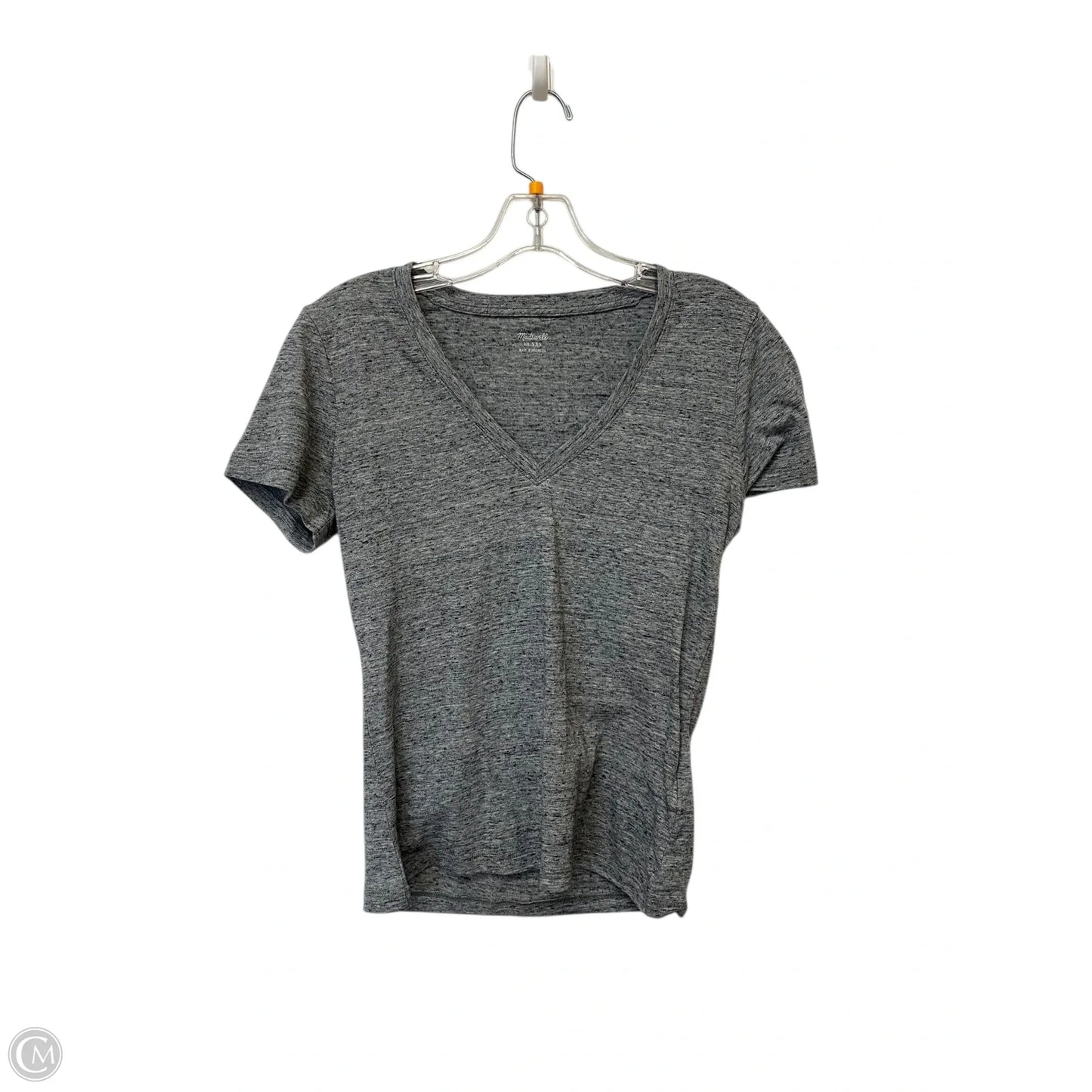 Top Short Sleeve Basic By Madewell In Grey, Size: Xxs