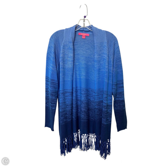 Cardigan Designer By Lilly Pulitzer In Blue, Size: S