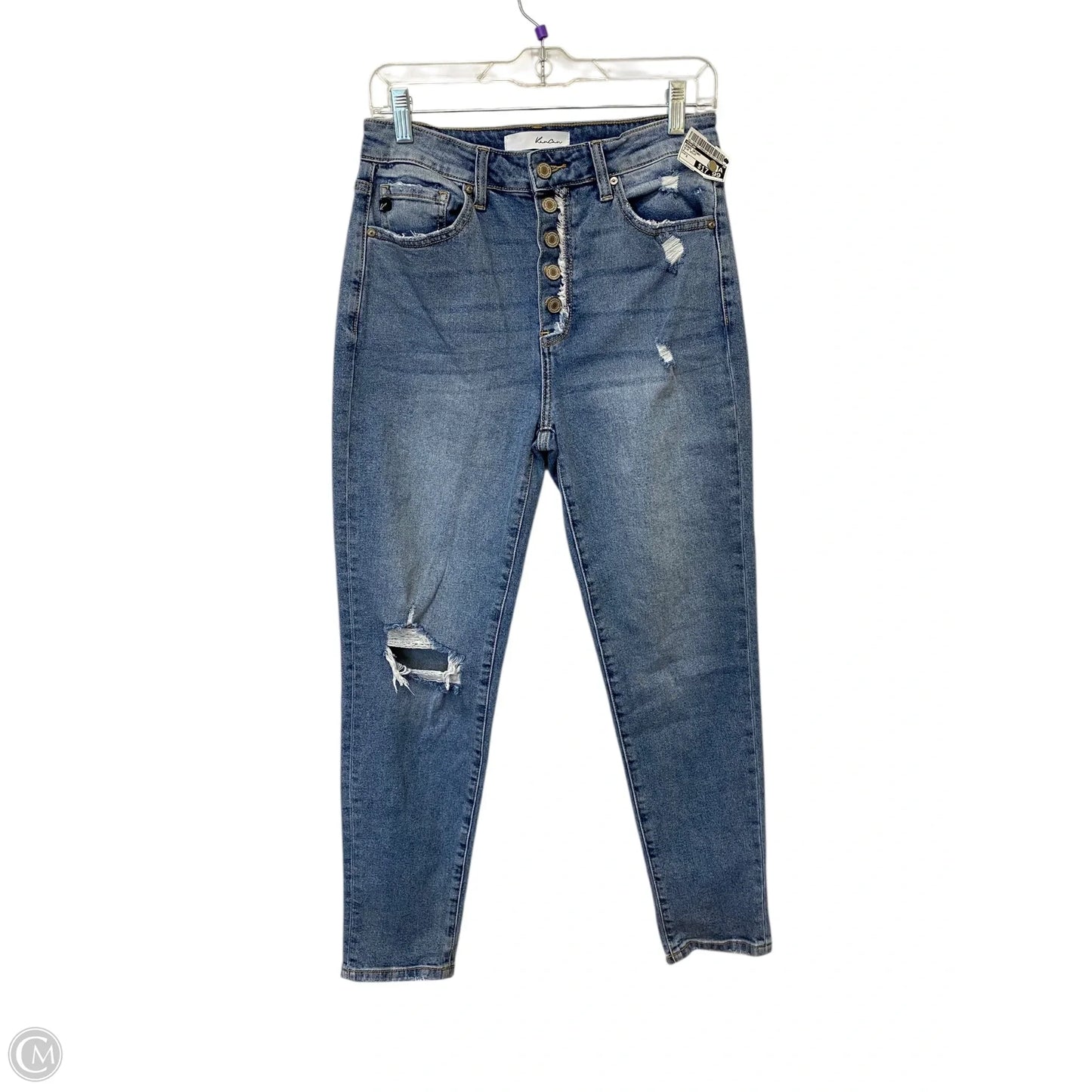 Jeans Skinny By Kancan In Blue Denim, Size: 2