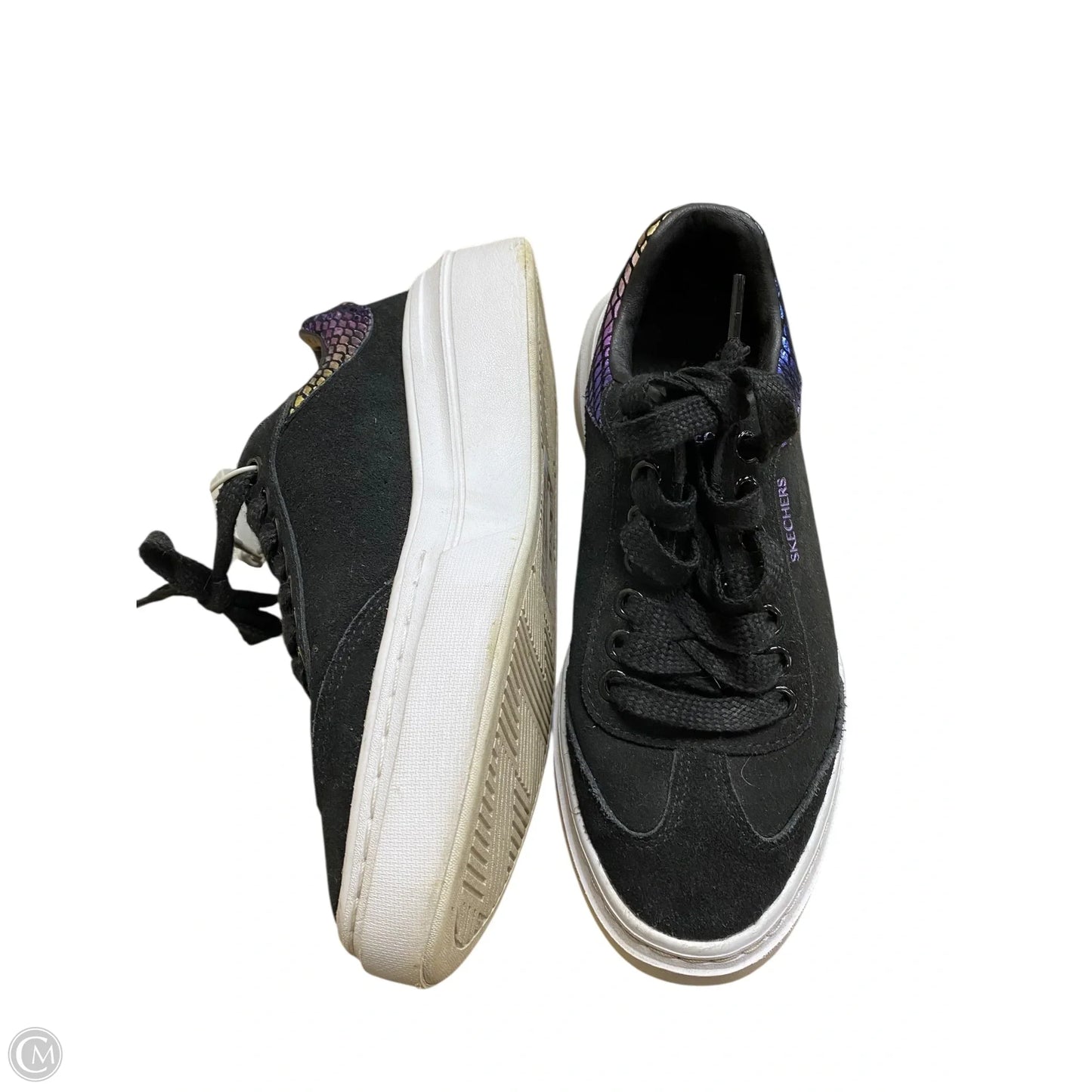 Shoes Sneakers By Skechers In Black, Size: 8
