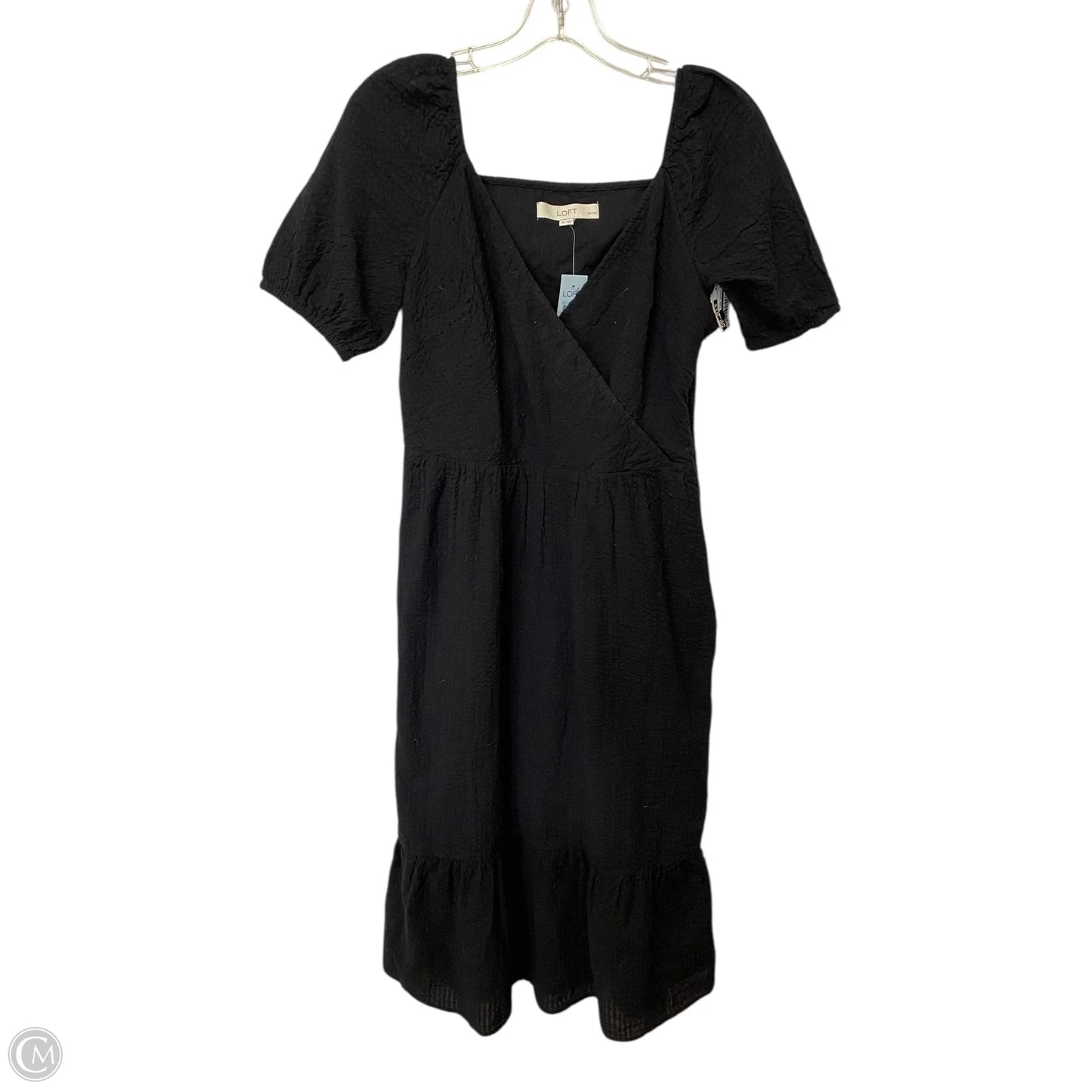 Dress Casual Maxi By Loft In Black, Size: 6p