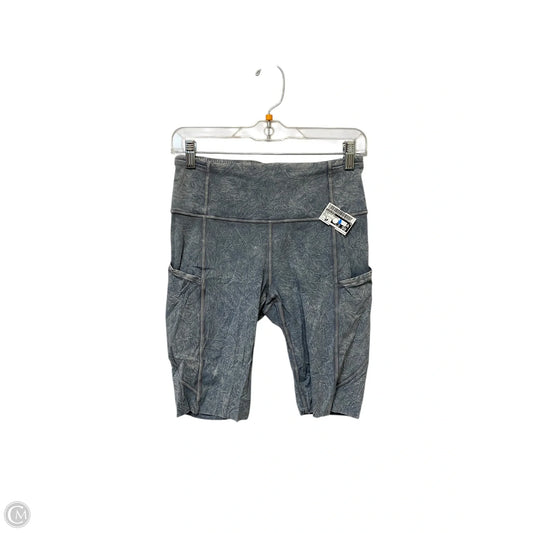 Athletic Shorts By Lululemon In Blue, Size: 8