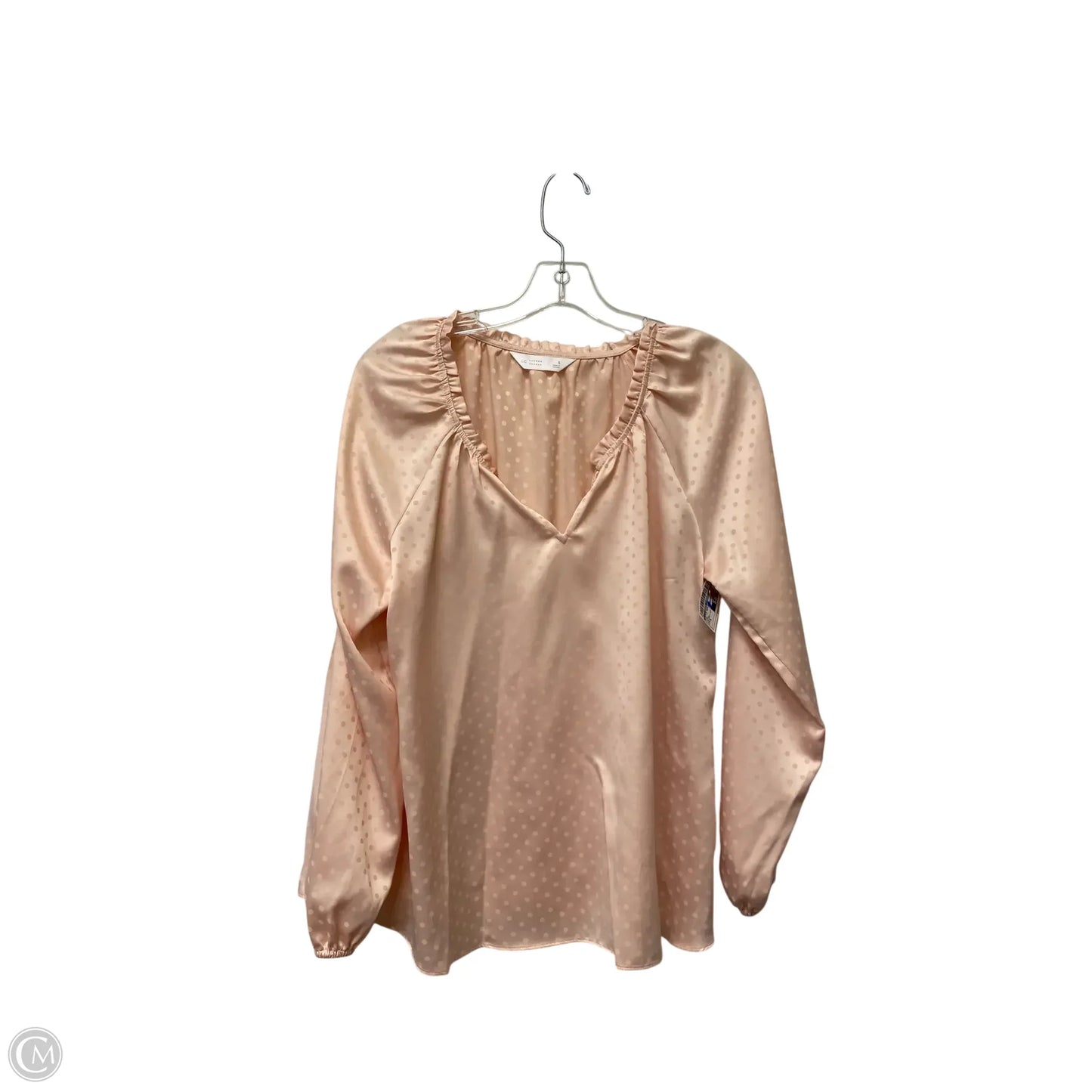 Top Long Sleeve Basic By Lc Lauren Conrad In Pink, Size: S