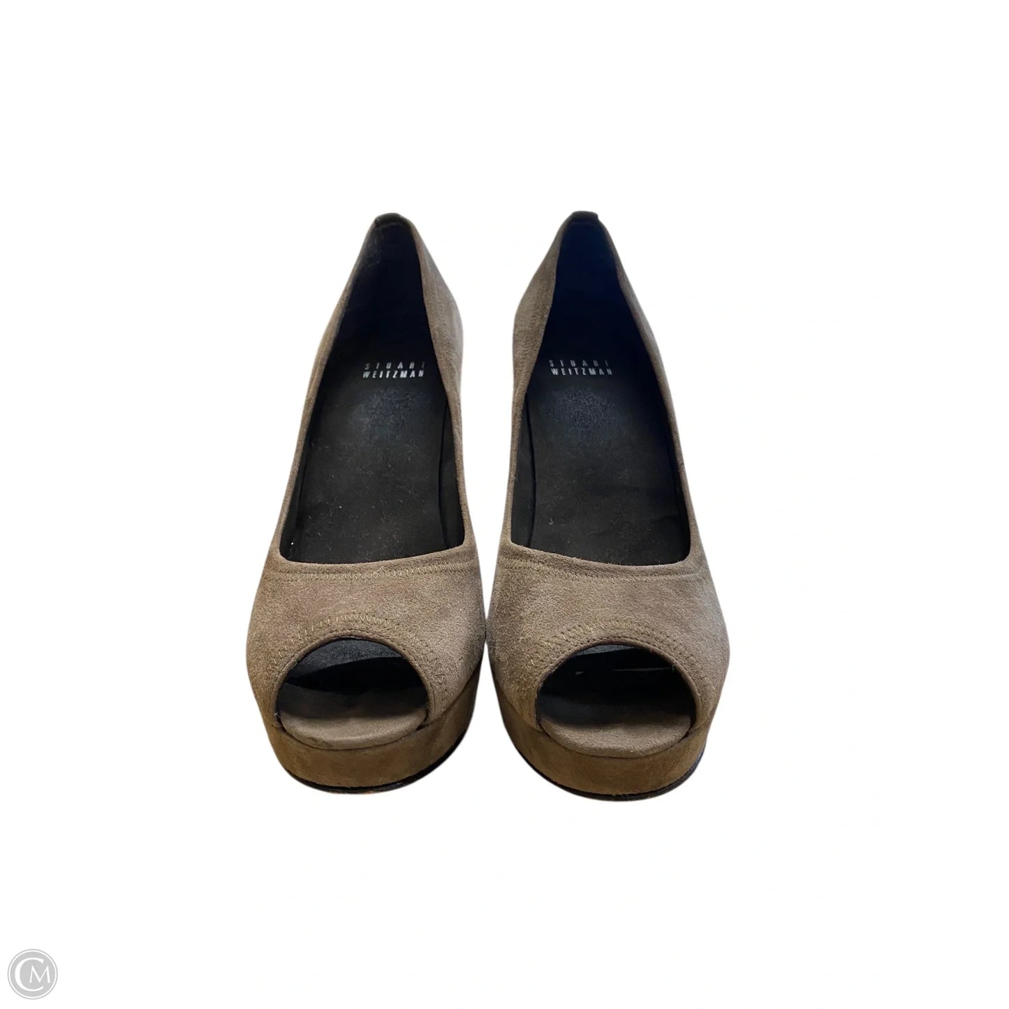 Shoes Designer By Stuart Weitzman In Brown, Size: 8