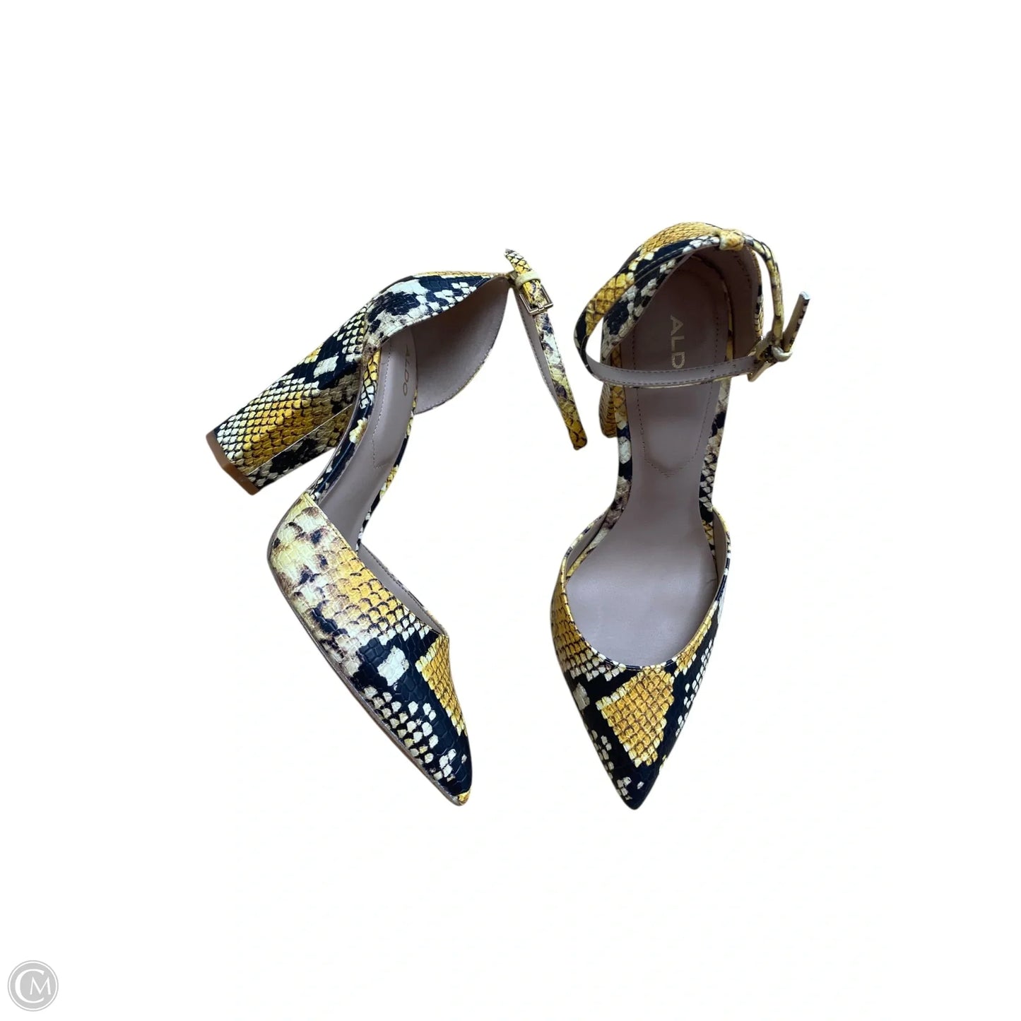 Shoes Heels Block By Aldo In Snakeskin Print, Size: 8