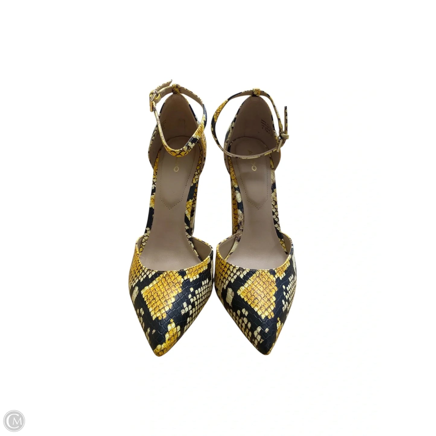 Shoes Heels Block By Aldo In Snakeskin Print, Size: 8