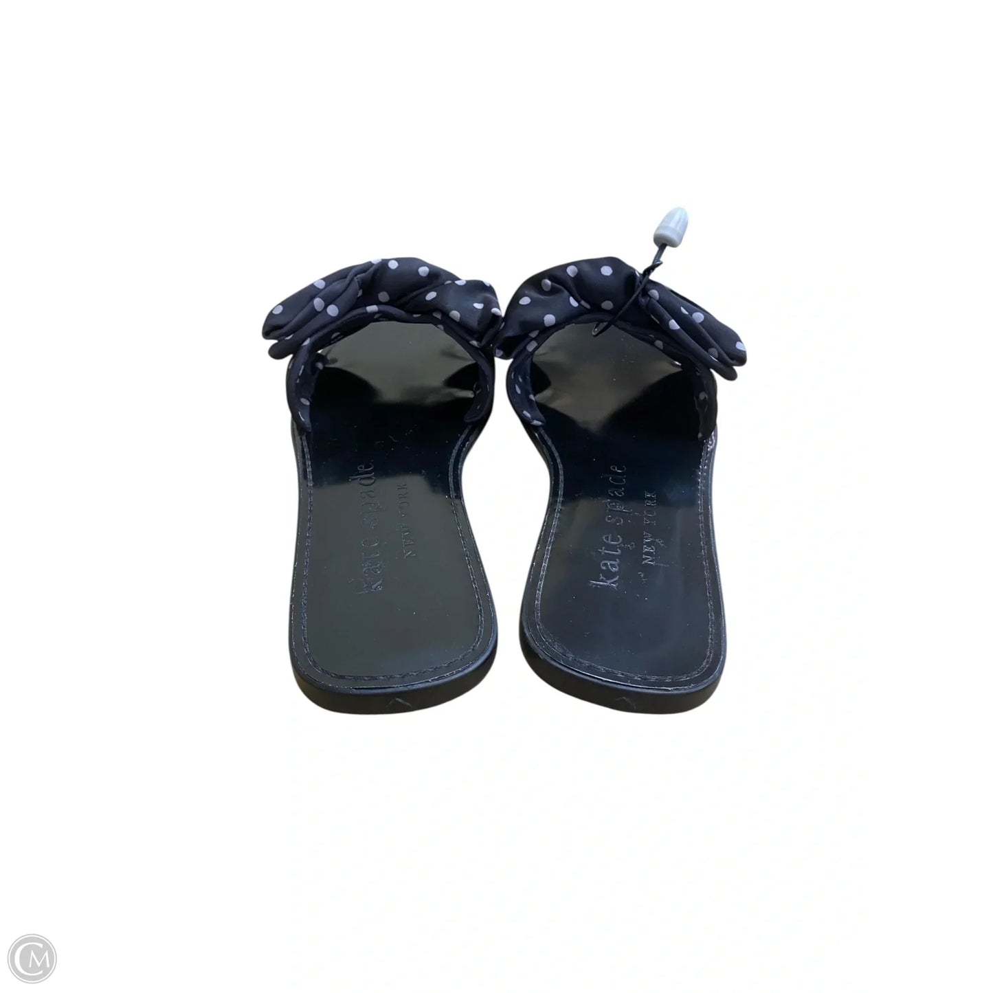 Sandals Designer By Kate Spade In Black, Size: 8