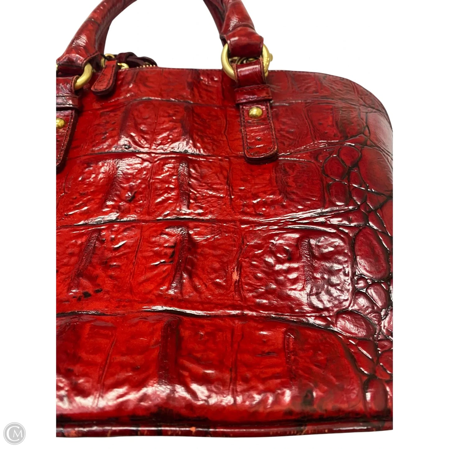 Handbag Designer By Brahmin, Size: Medium