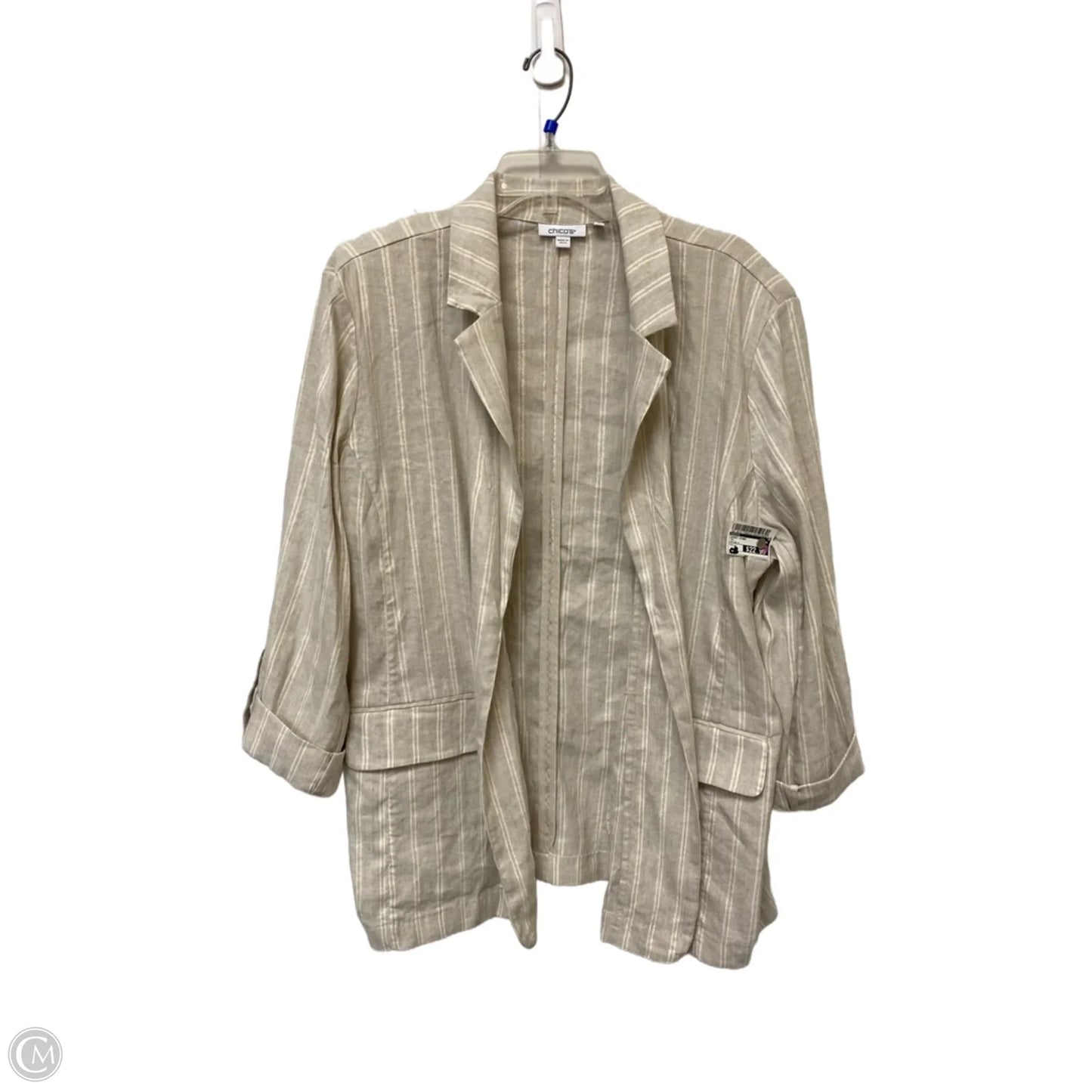 Jacket Other By Chicos In Tan, Size: 16