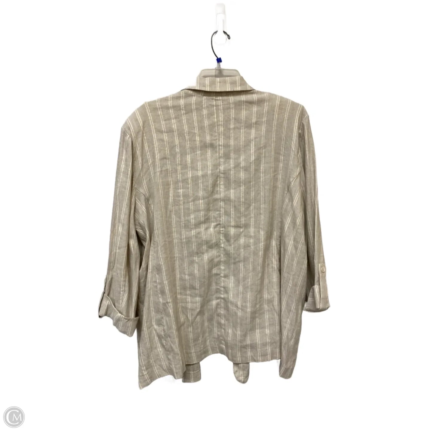 Jacket Other By Chicos In Tan, Size: 16