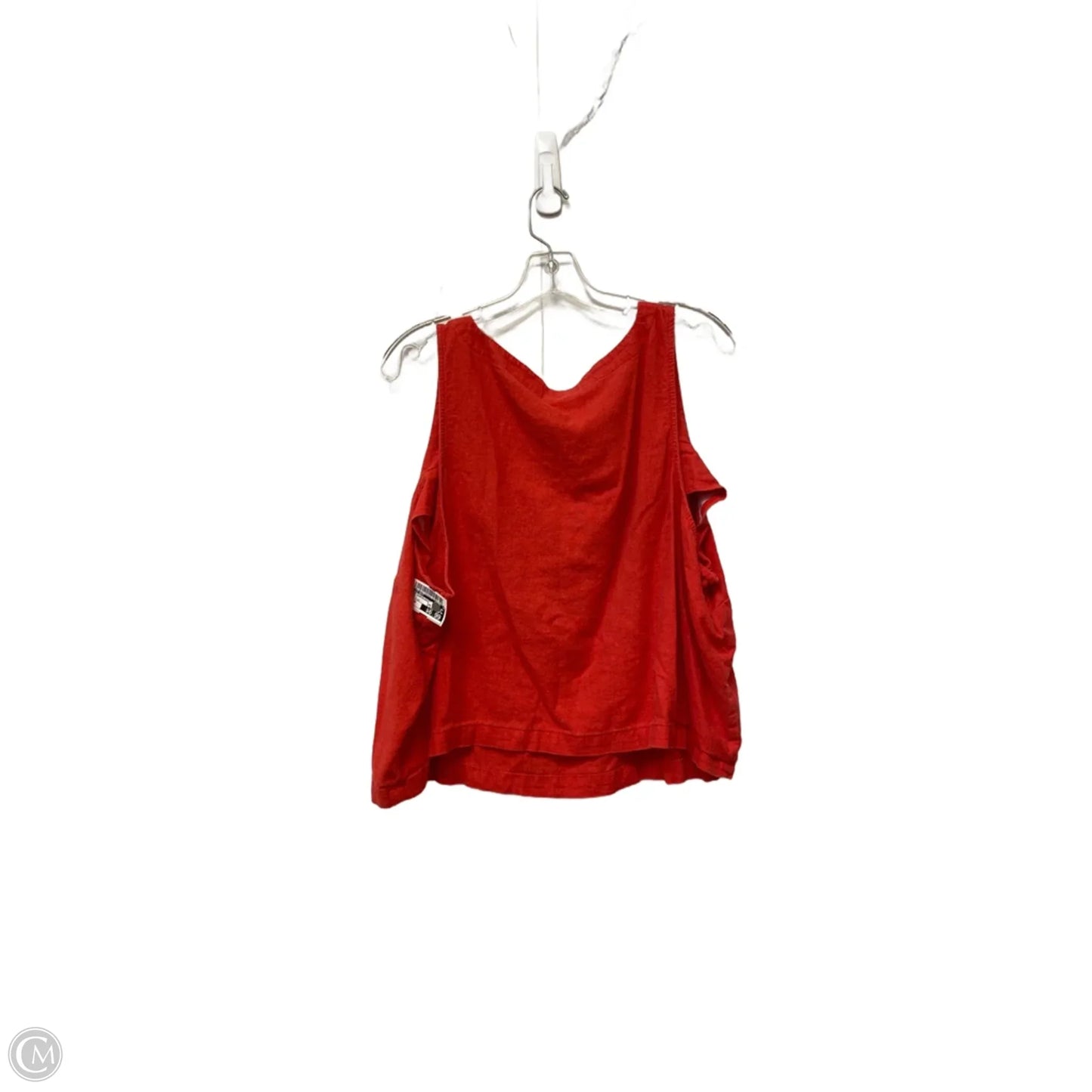 Top Sleeveless By Old Navy In Red, Size: 3x