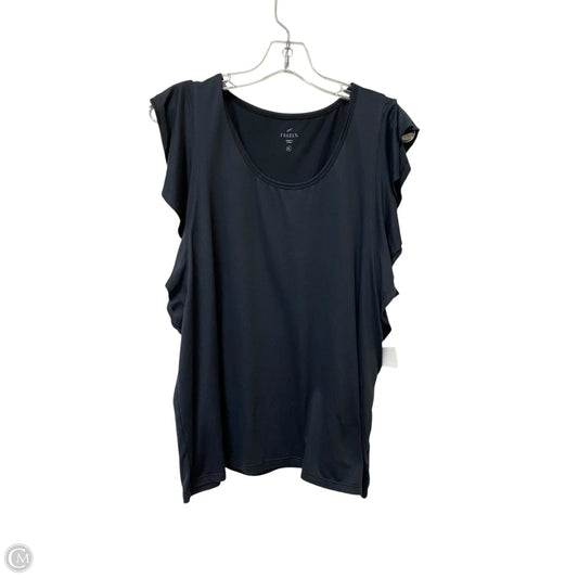 Top Sleeveless By Freely In Black, Size: Xl