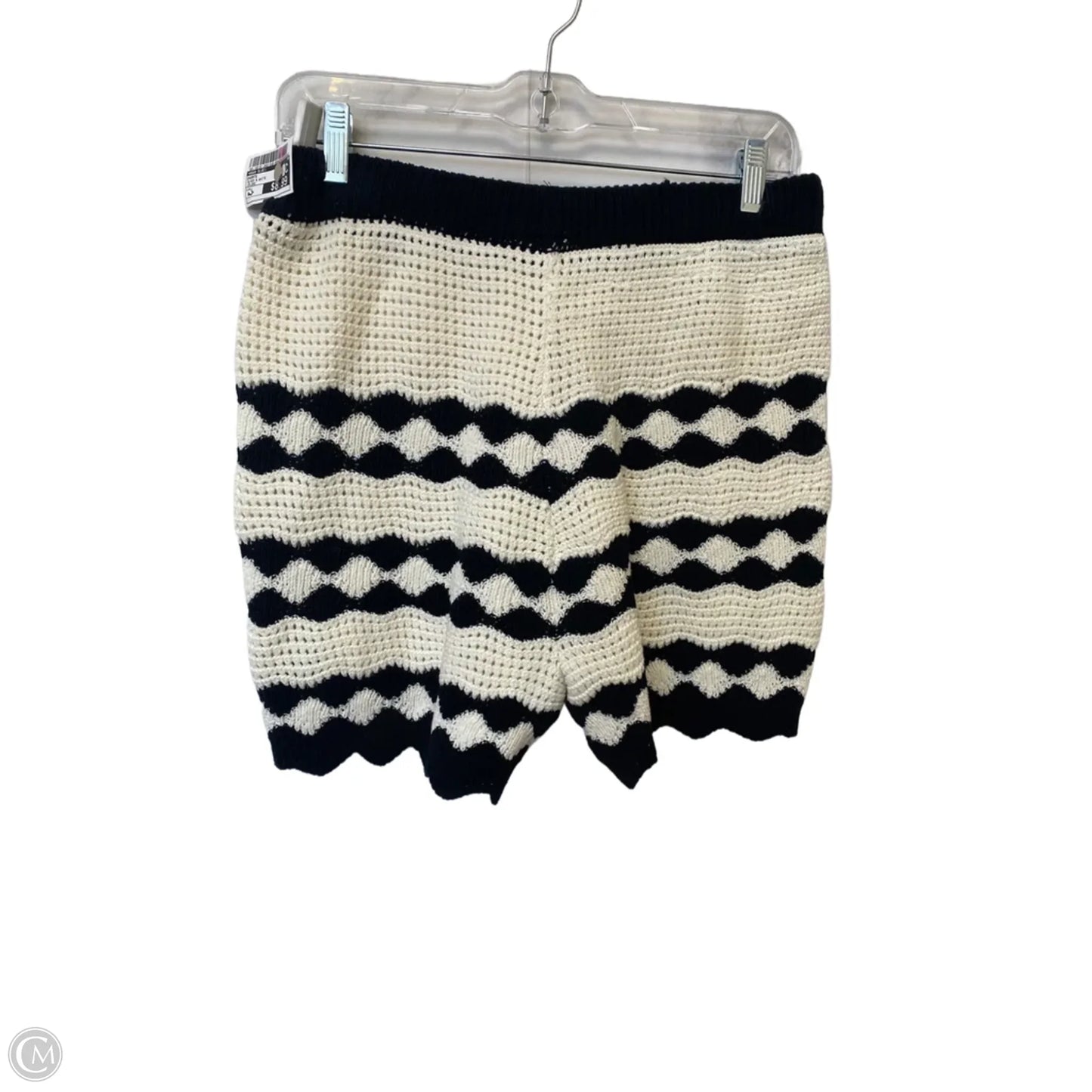 Shorts By Aqua Blues In Black & White, Size: L
