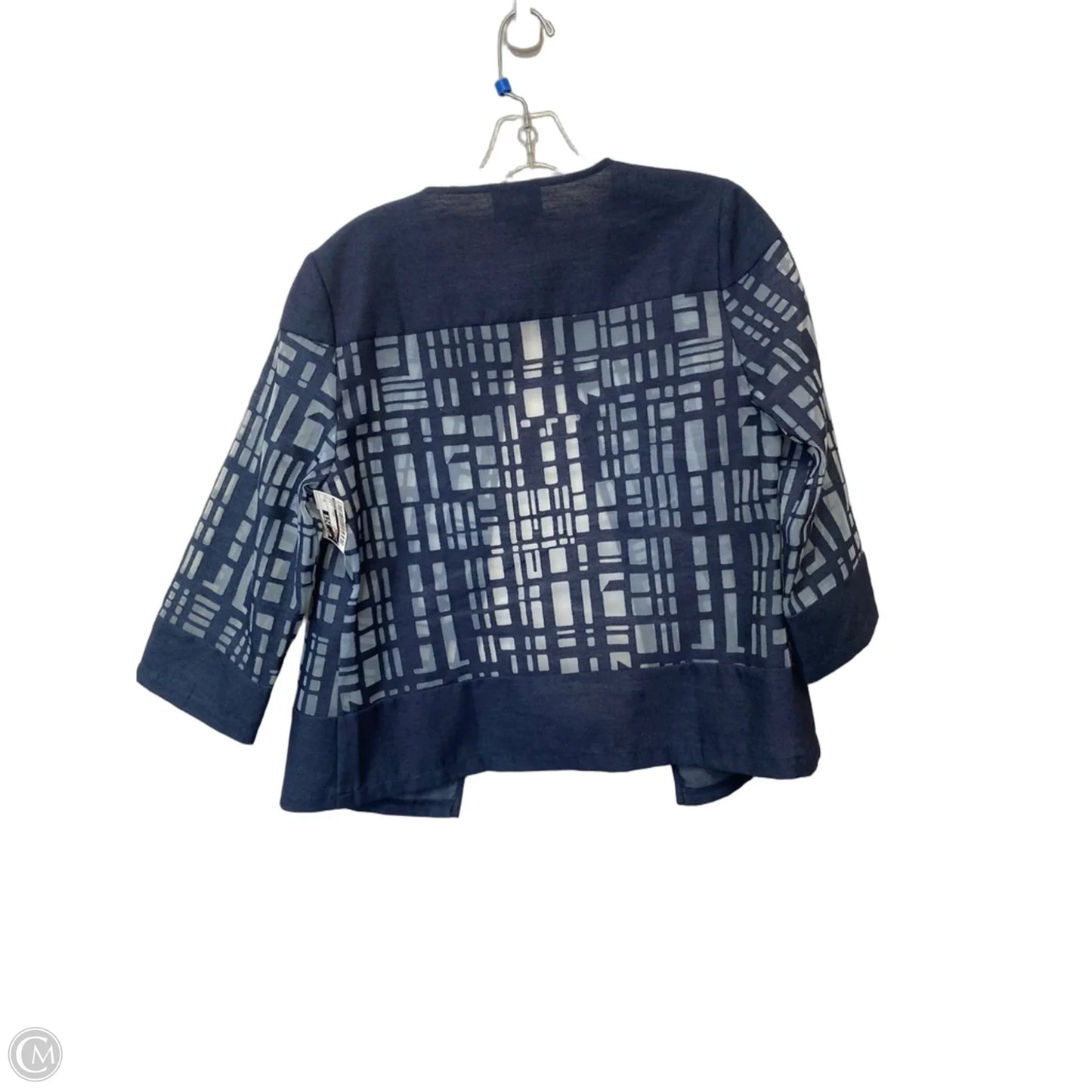 Jacket Other By Chicos In Blue, Size: 0