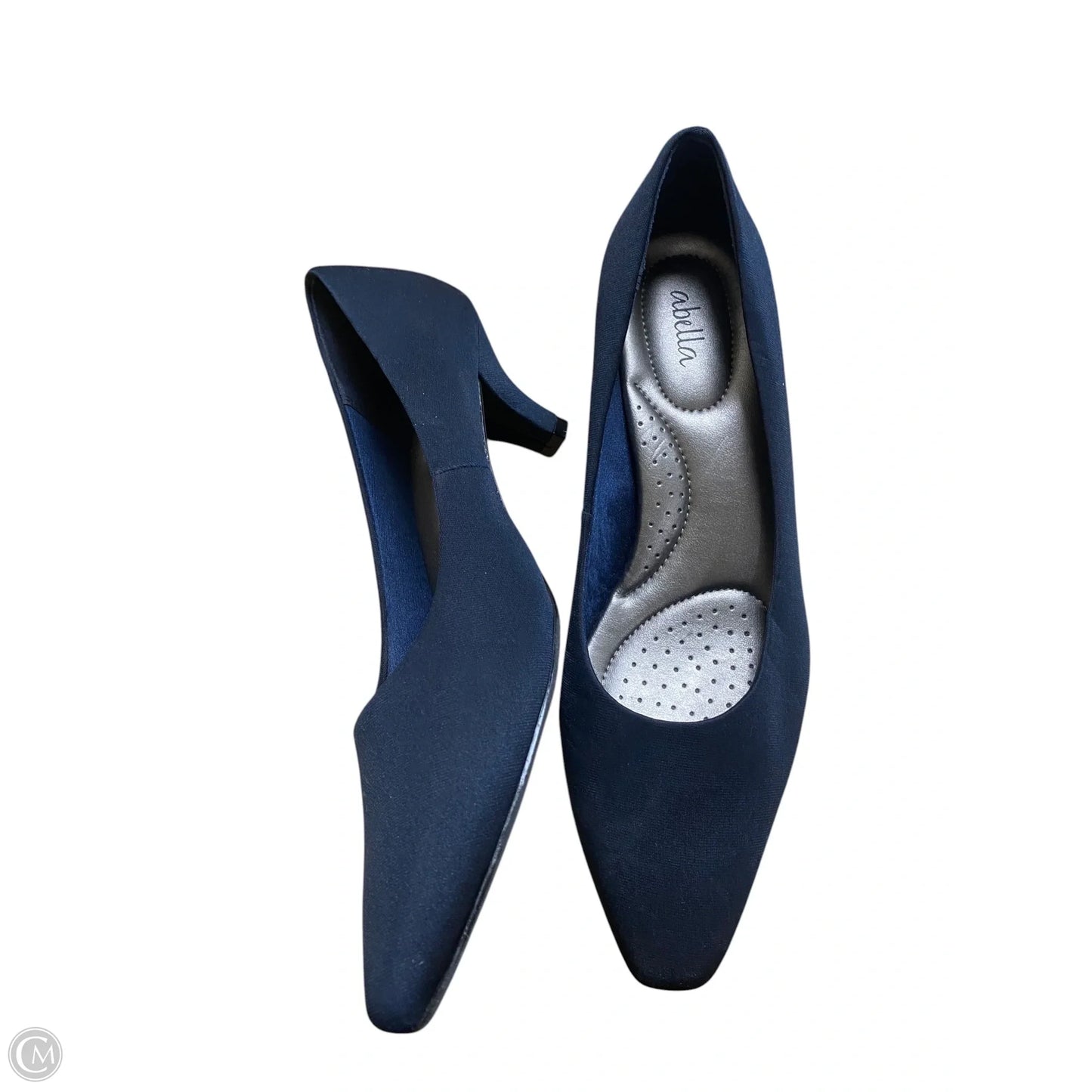 Shoes Heels Kitten By Abella In Navy, Size: 8.5