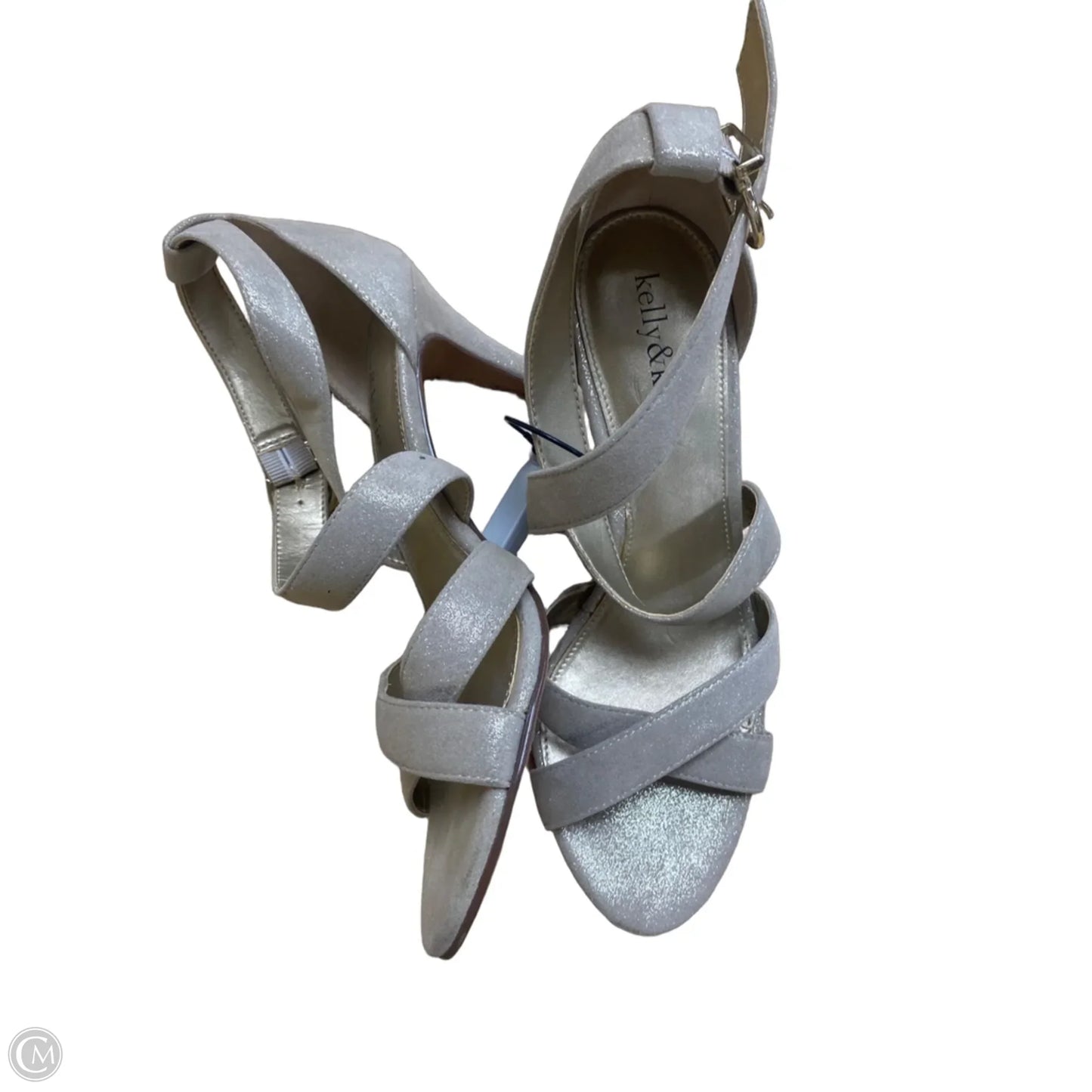 Shoes Heels Stiletto By Kelly And Katie In Gold, Size: 7