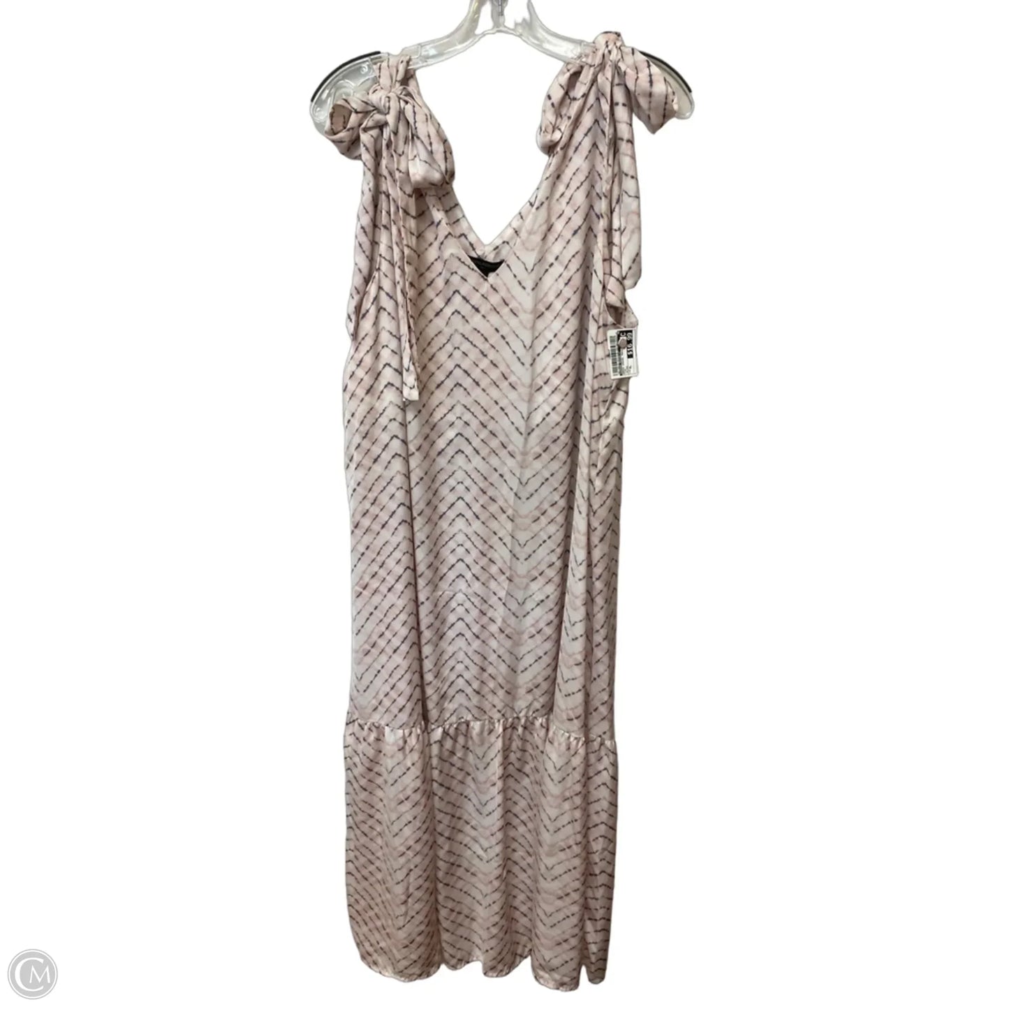 Dress Casual Maxi By Banana Republic In Pink, Size: Xl