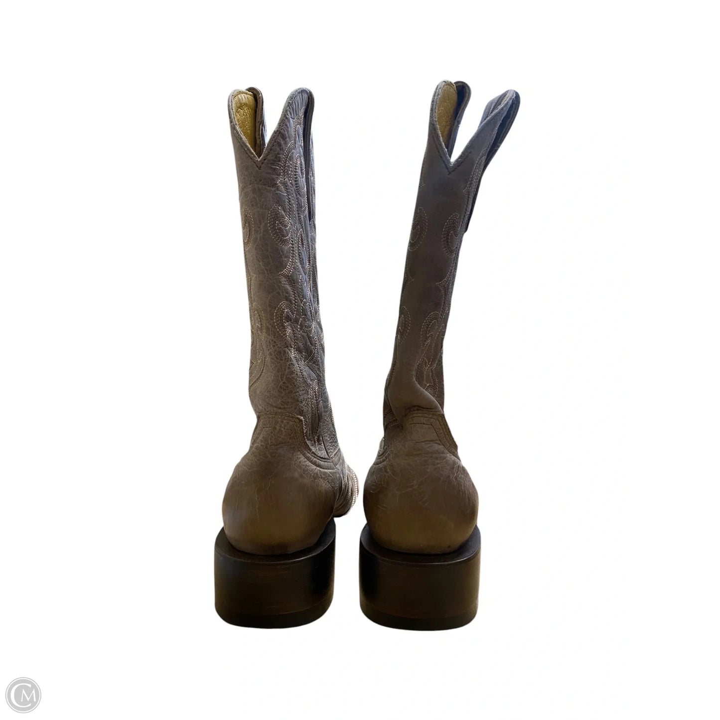 Boots Western By Cmb In Taupe, Size: 9