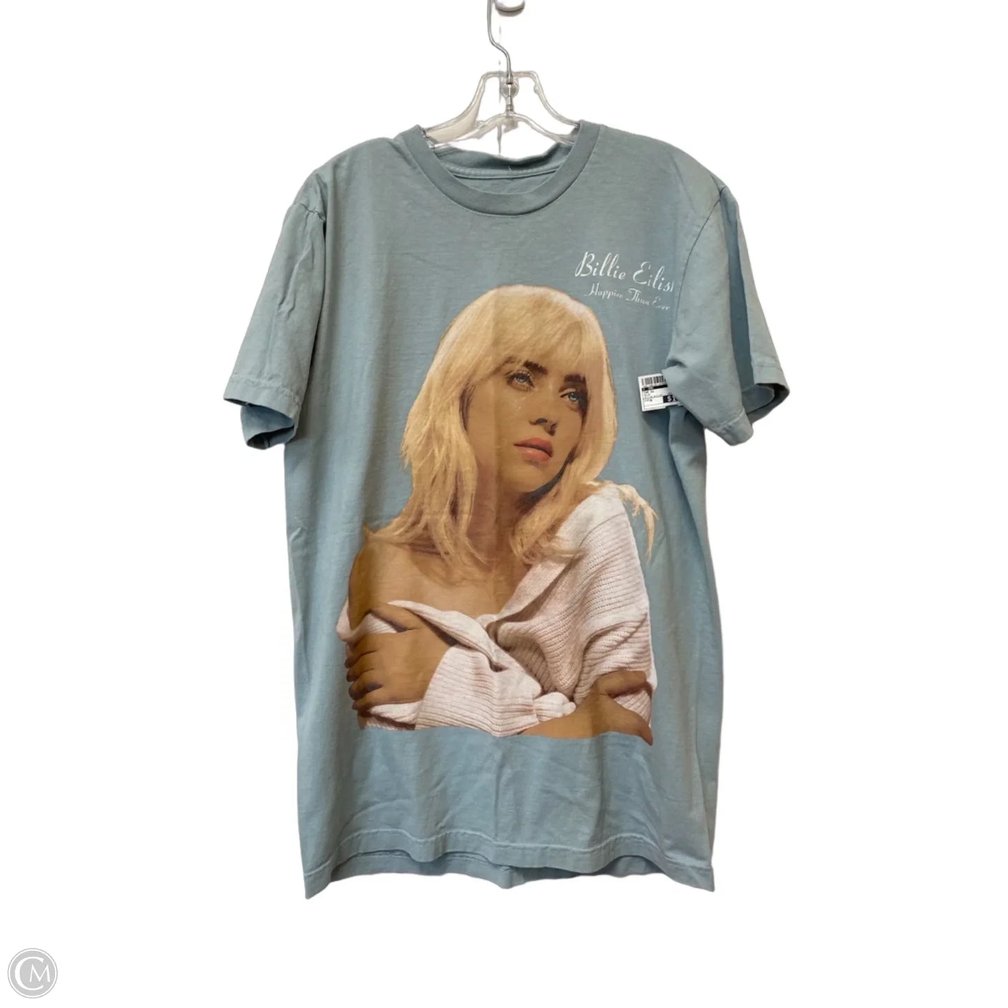 Top Short Sleeve By Cmc In Blue, Size: M