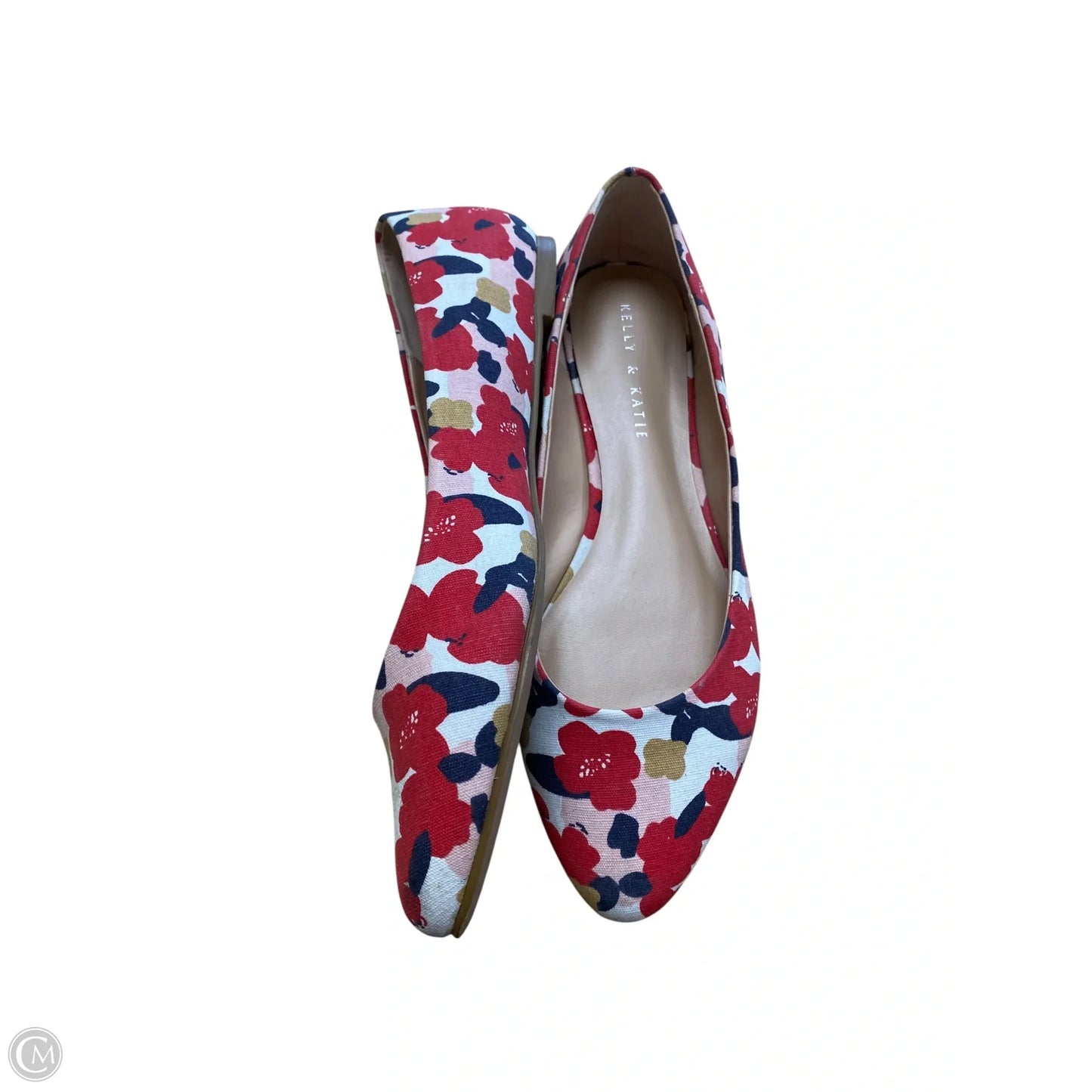 Shoes Flats By Kelly And Katie In Floral Print, Size: 9