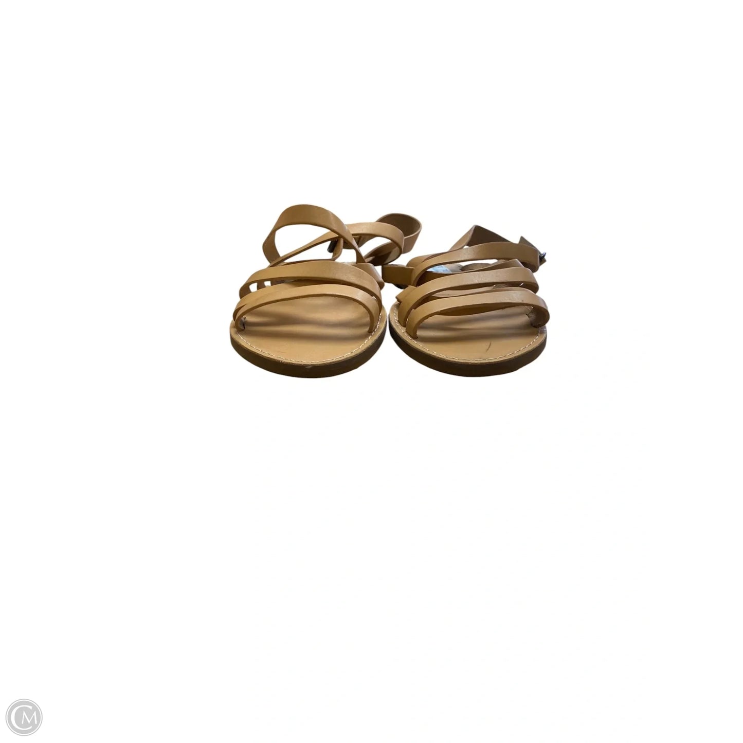 Sandals Flip Flops By Madewell In Tan, Size: 8
