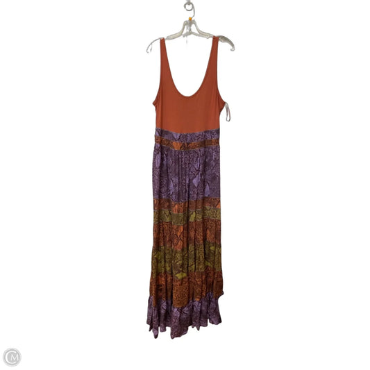 Dress Casual Maxi By Anthropologie In Multi-colored, Size: L
