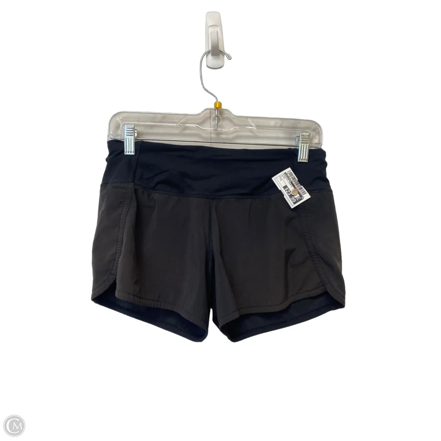 Athletic Shorts By Lululemon In Black, Size: 4