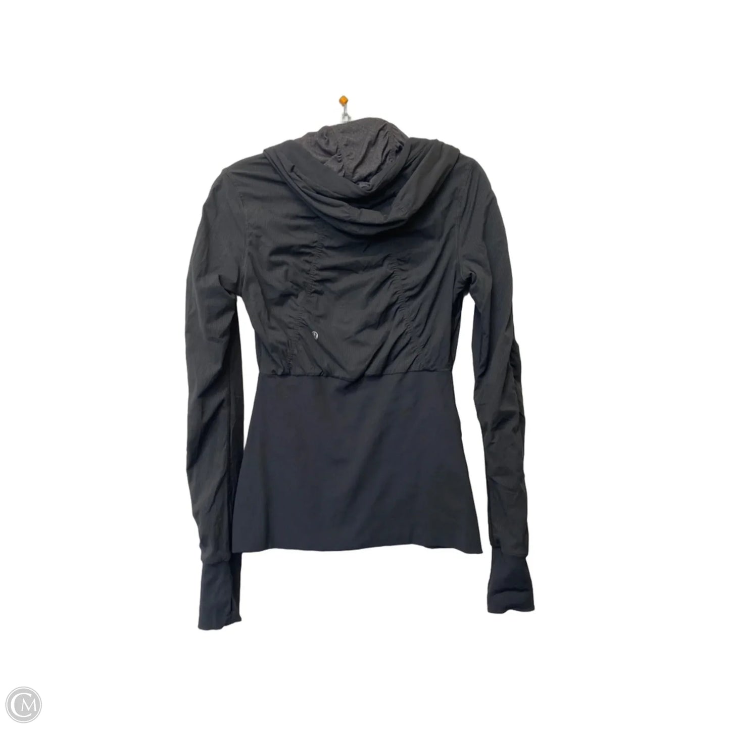 Athletic Jacket By Lululemon In Grey, Size: S