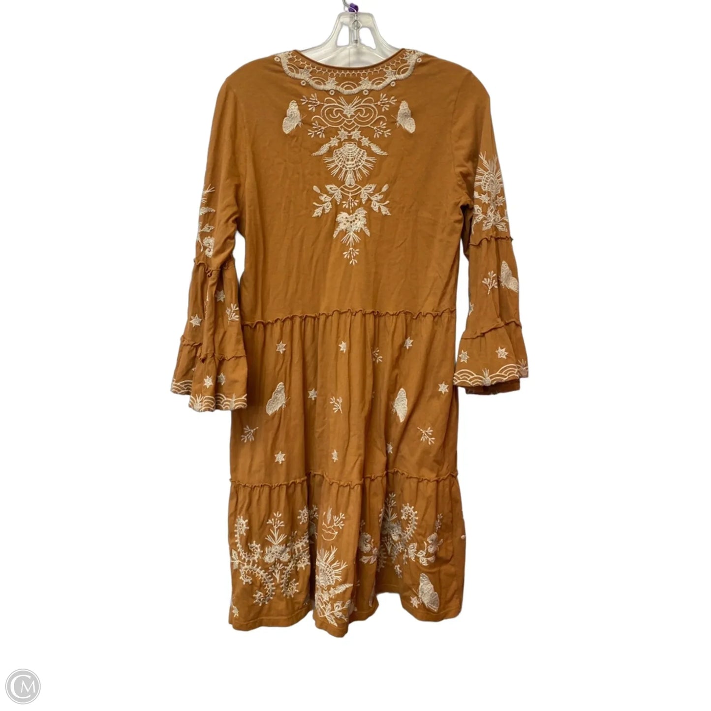 Dress Casual Short By Johnny Was In Brown, Size: S