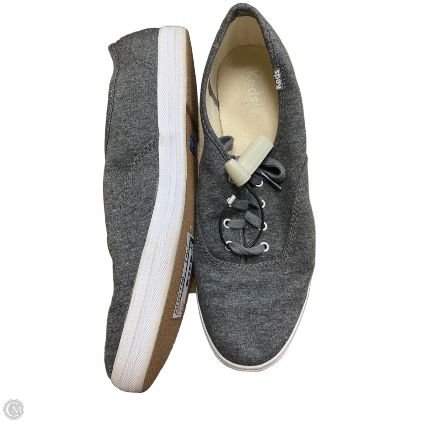 Shoes Flats By Keds In Grey, Size: 9