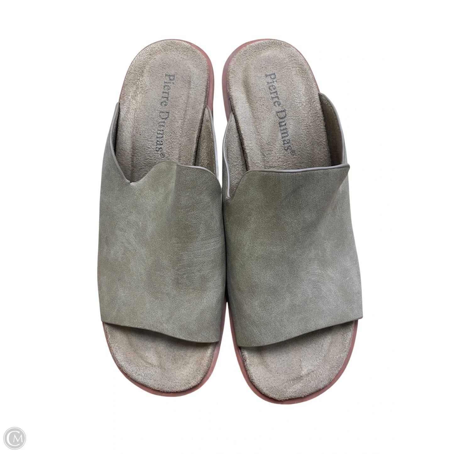 Shoes Heels Block By Pierre Dumas In Tan, Size: 7
